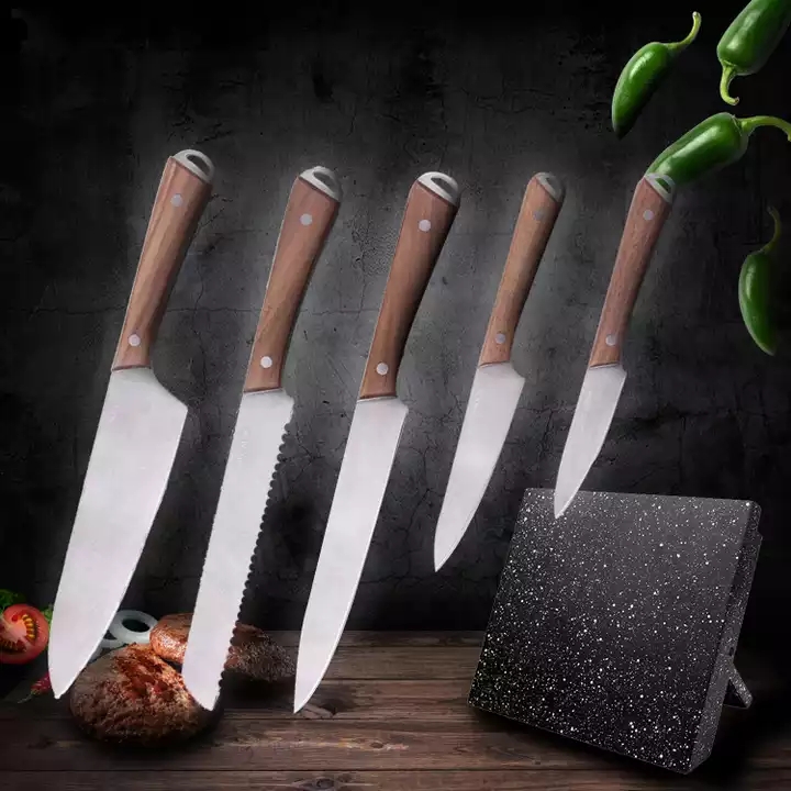 الأبحاث المتعلقة ب الفولاذ المقاوم للصدأ سكين مطبخ مجموعة 